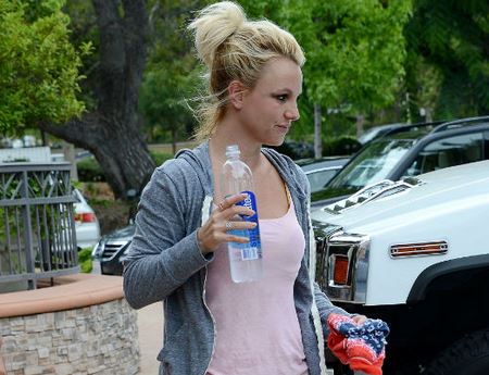britney working out for vegas show