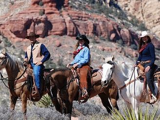 ride horseback just minutes from las vegas