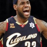 lebron james in cleveland jersey