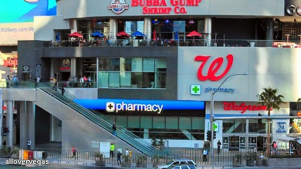 The newest Walgreens on the Las Vegas Strip is at the corner of the LV Strip and Harmon