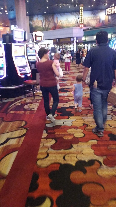 An Infant and Toddler are being killed by second hand smoke in New York New York Casino