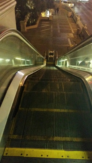escalators broken in vegas